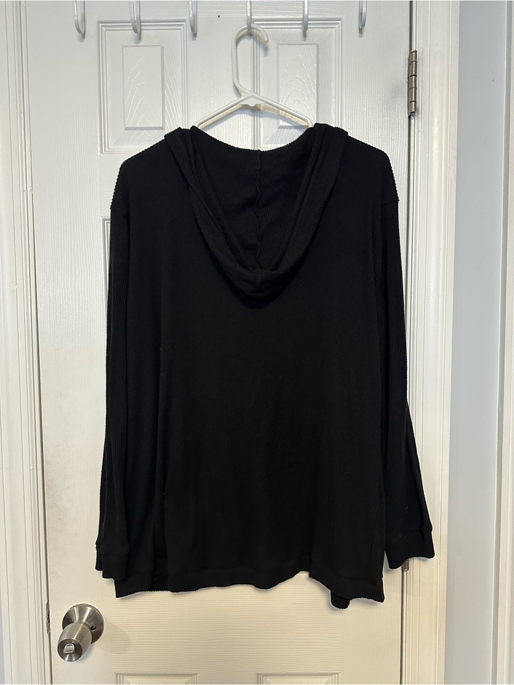 Black open Comfortable Cardigan XXXL - Picture 6 of 6